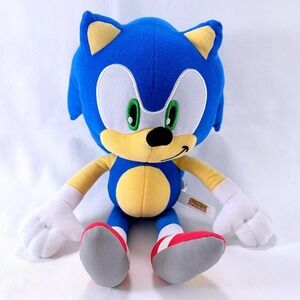Toy Factory Sonic the Hedgehog Plush 12" Blue SEGA Video Game Plush Stuffed Toy